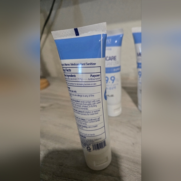 Medicare hand sanitizer  99% germ elimination 4 pack - Picture 7 of 7